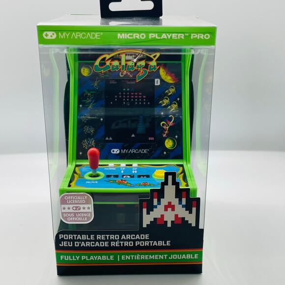 My Arcade Galaga Micro Player Pro NEW - Picture 1 of 3